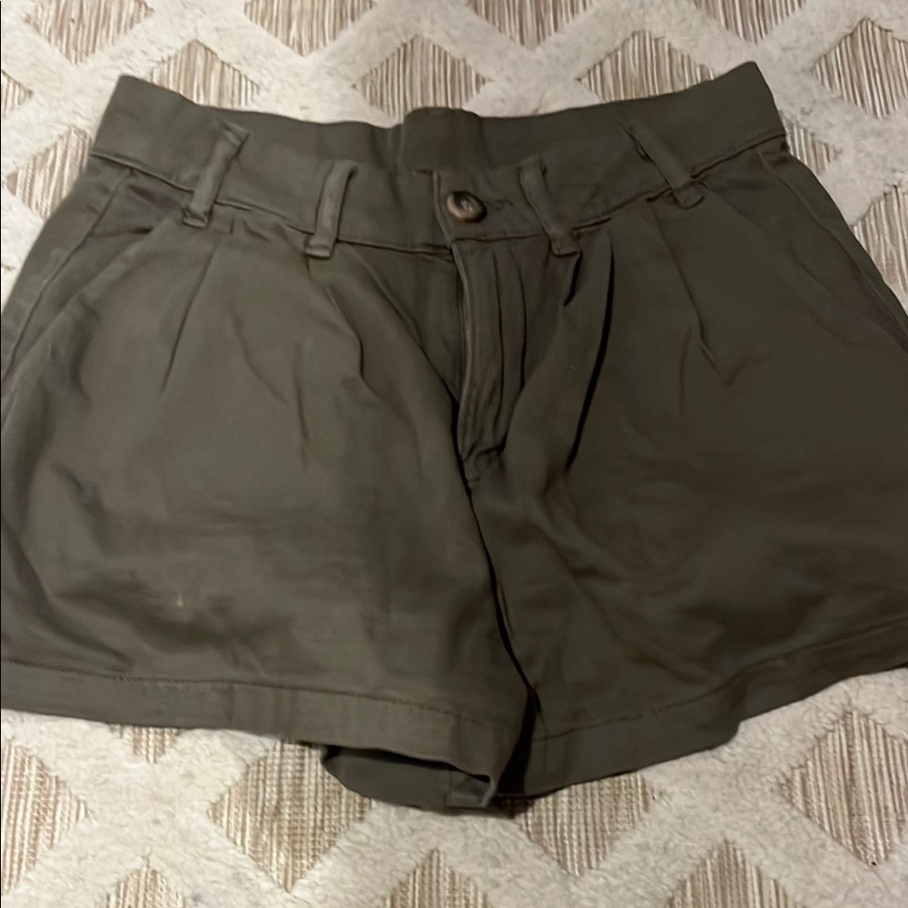 Free people -Women's Olive Green Shorts